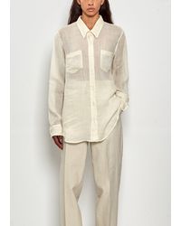 Dries Van Noten - Cheers Ramie Shirt - Lyst