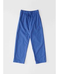Tekla - Cotton Poplin Pyjamas Pants - Lyst