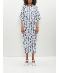 Minä Perhonen - Twin Flower Cotton Jersey Dress - Lyst