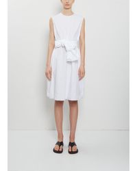 Scha - Sleeve Scarf Paper Cotton Sleeveless Dress - Lyst