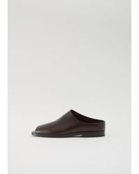 lemaire flat mules