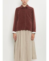 Casey Casey - Pwet Cotton Velvet Jacket - Lyst