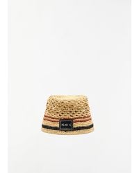 Plan C - Raffia Hat - Lyst