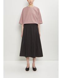 Apuntob - Technical Pleated Light Skirt - Lyst