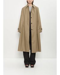 Studio Nicholson - Holin Cotton Everyday Mac Coat - Lyst