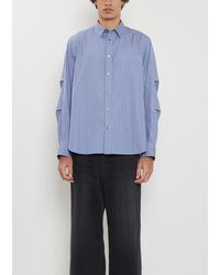 Sacai Men - Cotton Poplin Shirt - Lyst