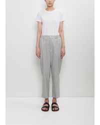 Comme des Garçons - Wool Tapered Trouser - Lyst