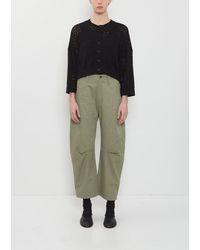Y's Yohji Yamamoto - Cotton Gusset Wide Pants - Lyst