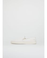Common Projects - Canvas Minimal Low Sneaker - Lyst
