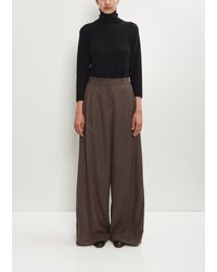 Dusan - Wool Flannel Full Pants - Lyst