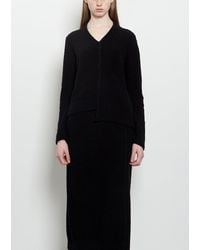 Lauren Manoogian - Cotton Boucle V-neck Sweater - Lyst