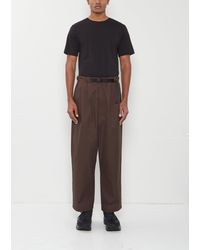 Comme des Garçons - Release Buckle Belt Cotton Pants - Lyst