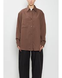 Studio Nicholson - Leto Oversized Classic Shirt - Lyst
