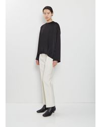 TOTEME - Evening Wool Silk Trousers - Lyst