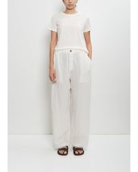 Sofie D'Hoore - Linen Pilar Low Crotch Pant - Lyst