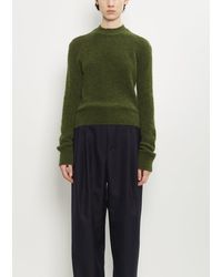 Dries Van Noten - Texas Stretch Alpaca Merino Wool Sweater - Lyst