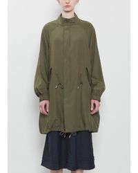 Visvim - Six-five Fishtail Silk Wool Parka - Lyst