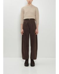 Lauren Manoogian - Cotton Canvas Pants - Lyst