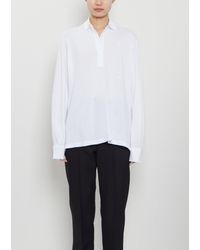 Setchu - Origami Cotton Polo Shirt - Lyst