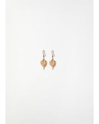MIRIAM STELLA - Hydrangea Petal Diamond Earrings - Lyst