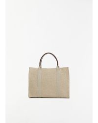 The Row - Georgia Linen Tote - Lyst