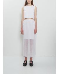 Cecilie Bahnsen - Donna Embroidered Skirt - Lyst