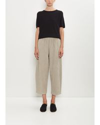 Apuntob - Cotton Corduroy Curved Pull On Pant - Lyst