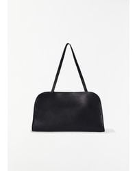 The Row - Peggy Saddle Leather Clutch - Lyst