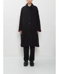 Casey Casey Cotton Big Blobby Coat in Natural | Lyst