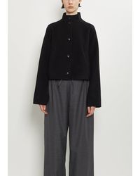 Loulou de Saison - Nyma Wool Cashmere Short Jacket - Lyst
