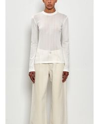 The Row - Dantea Cotton Top - Lyst