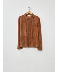 The Row Men - Ulrich Suede Jacket - Lyst