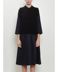 Margaret Howell - English Rib Pullover Merino Wool Vest - Lyst