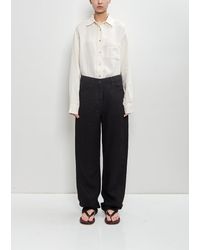 The Row - Linen Tarley Jean - Lyst