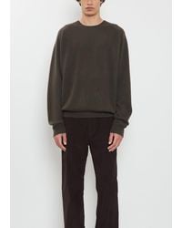 Frenckenberger - Bf R-neck Cashmere Sweater Mono - Lyst