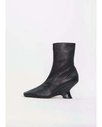 Dries Van Noten - Heeled Leather Ankle Boot - Lyst