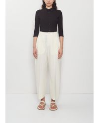 Issey Miyake - Belted Wool Pants - Lyst
