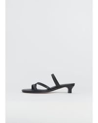 Lauren Manoogian - Line Leather Heel - Lyst