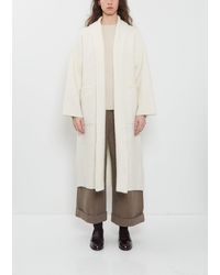 Lauren Manoogian - Double Face Alpaca Wool Long Coat - Lyst