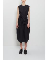 Scha - Sleeve Scarf Paper Cotton Sleeveless Dress - Lyst