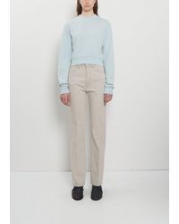 AURALEE - Faded Hard Twist Denim 5-pocket Pants - Lyst