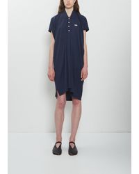 Visvim - Ultimate Ruana Weller S/s Polo Shirt Dress - Lyst