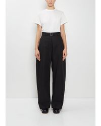 Studio Nicholson - Doring Cotton Blend Pant - Lyst