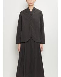 Apuntob - Technical Notch Collar Light Jacket - Lyst