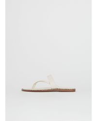 Dries Van Noten - Double Strap Leather Sandal - Lyst