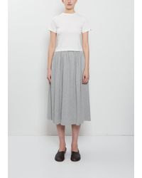 Extreme Cashmere - N°403 Mary Xtra Short Cashmere Cotton Skirt - Lyst