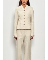 Dries Van Noten - Belia Cotton Paper Jacket - Lyst