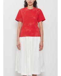 Comme des Garçons - Cotton Jersey Short Sleeve Tee - Lyst
