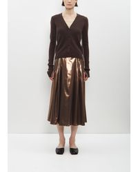 Maria McManus - Pleat Front Full Skirt - Lyst