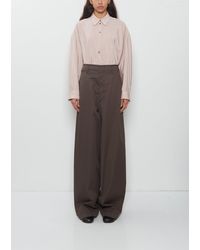 Lemaire - Large Cotton Chino - Lyst